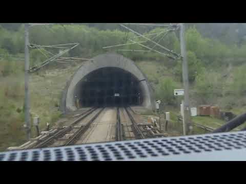 Führerstandsmitfahrt: BR 401 (ICE 1), Schnellfahrstrecke Ingolstadt - Nürnberg, 280 Km/h