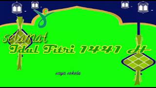 Download lagu Ucapan Selamat Lebaran 1441 H Video Green Screen mp3