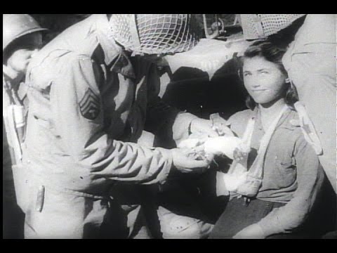 HD Historic Archival Stock Footage WWII - Rain Slows Allied Advance on Italian Front