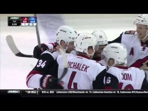 Coyotes @ Rangers Highlights 10/22/15