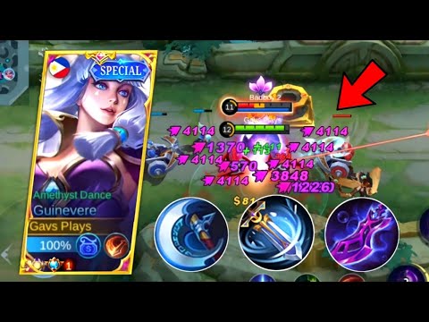 TRY THIS GUINEVERE CRITICAL BUILD! NEW BEST BUILD FOR GUINEVERE - MLBB