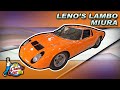 Jay Leno S 1969 Lamborghini Miura Bertone Mid Engine V12 Italian Supercar My Classic Car