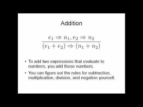 DPL Week 2 - 03 Operational Semantics