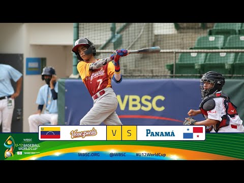 Highlights: 🇻🇪 Venezuela vs. Panama 🇵🇦 - WBSC U-12 Baseball World Cup