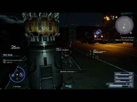 Final Fantasy XV playthrough pt52 - Base Invasion Goes HORRIBLY Wrong