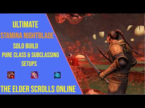 Stamina Nightblade Solo Build