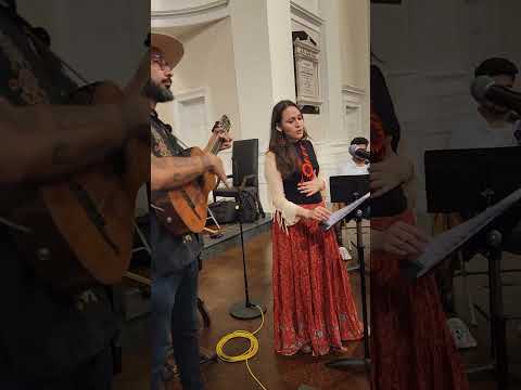 Footage from Saturday's rehearsal for Sunday's concert (MEXA: Oct 29, 5 pm, All Souls Church NYC)