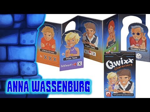 Qwixx Characters with Anna Wassenburg