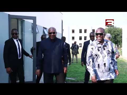 President Mahama Inspects Saglemi Housing Project, Sets 2027 Completion Targets