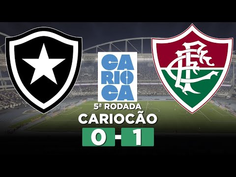 JOHN KENNEDY MARCA E FLUMINENSE VENCE O BOTAFOGO NO NILTON SANTOS! BOTAFOGO 0 x 1 FLUMINENSE
