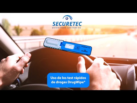 Uso de los test rápidos de drogas DrugWipe
