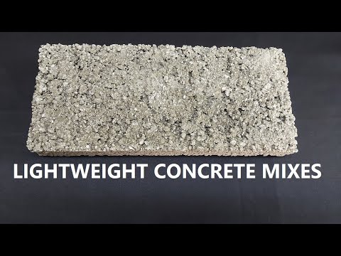 What Is The Best Lightweight Concrete Mix?