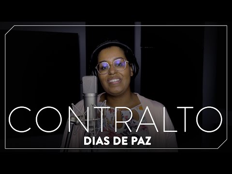 Kit de Voz - Dias de Paz - Contralto