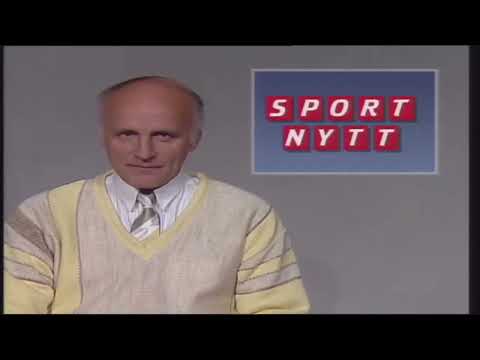 Blundskylt i Sportnytt med Arne Hegerfors