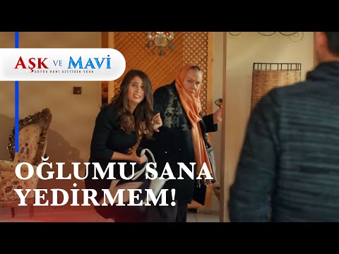 Refika, Pembe'yi İsmet'i kandırmasın diye yaka paça kovdu! - Aşk ve Mavi 45. Bölüm