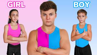 BOY VS GIRL GYMNAST (Who is Stronger?)