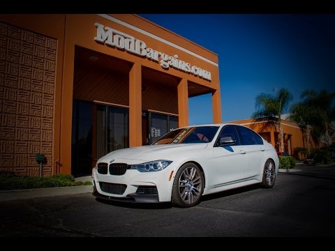 2013 F30 BMW 335i gets lowered with H&R Sport Springs