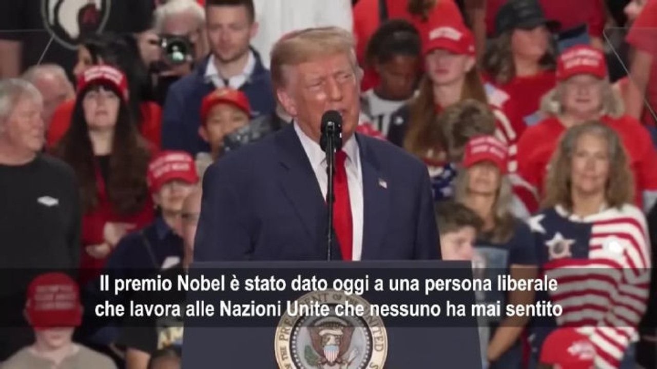 Trump: Usa avrebbero dovuto ricevere Nobel Pace, una macchia sulla Norvegia. Non dimenticheremo