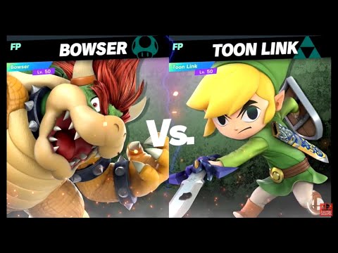 Super Smash Bros Ultimate Amiibo Fights – Bowser vs the World #41 Bowser vs Toon Link