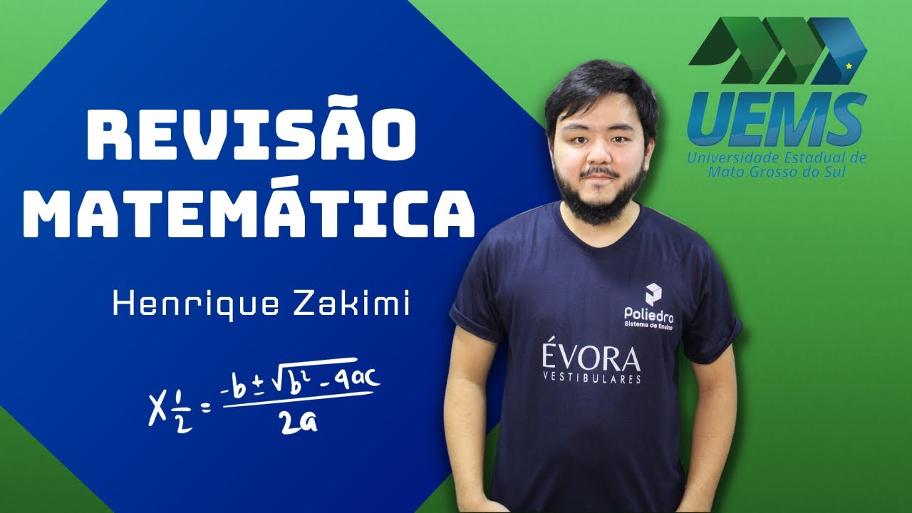 REVISÃO UEMS 2024 - MATEMÁTICA