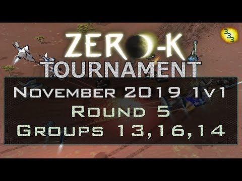 2019/11/02 1v1 Tournament Round 5 - Zero-K