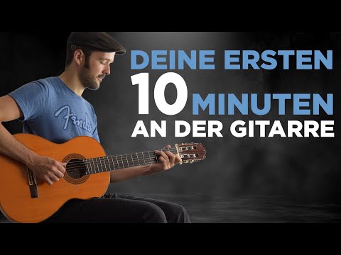 For beginners - first steps on the guitar, quickly explained