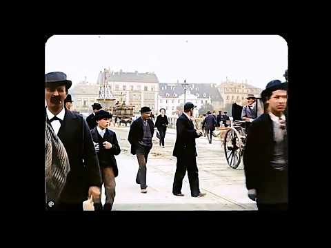 50 Sekunden Basel 1896 - Der erste Basler Film - koloriert