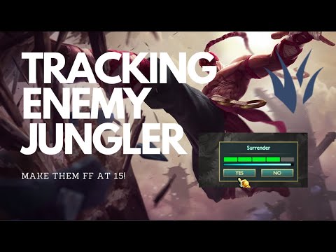 TRACKING ENEMY JUNGLE AND MAKING THEM FF AT 15 | S10 Jungle Guide
