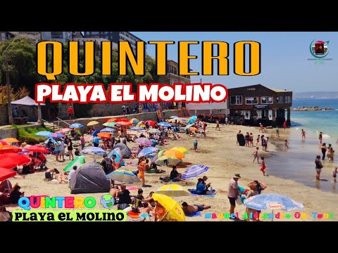 QUINTERO PLAYA RL MOLINO - V REGIÓN DE VALPARAÍSO CHILE BEACH #quintero