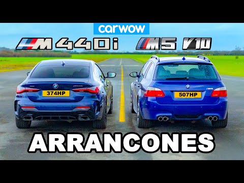 BMW M5 V10 Touring vs BMW M440i: ARRANCONES