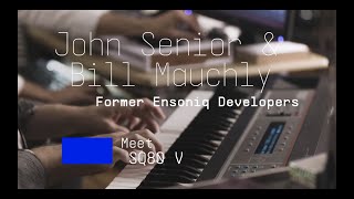 Video thumbnail for Bill Mauchly & John Senior | Ensoniq meets SQ80 V by Arturia
