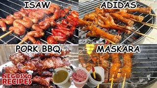 Filipino BBQ Recipe Compilation | Pork BBQ Isaw Chicken Feet Maskara and Barbeque Dipping Sauces