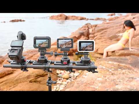 Action Camera SHOOT OUT! DJI vs GOPRO vs INSTA360 vs Pocket