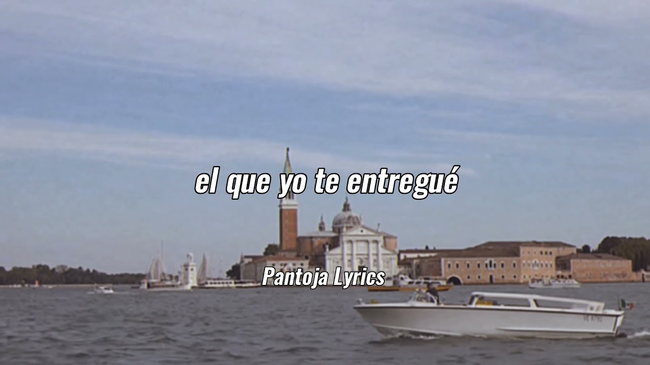 Isabel Pantoja - Venecia sin ti (Letra)
