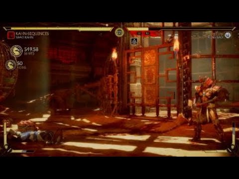 Mortal Kombat 11- Shao Kahn 16 hits 54% Damage Double KB