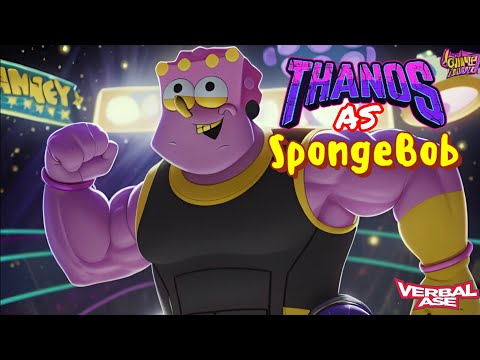 FAILED Ai of THANOS as SPONGEBOB - Cartoon Beatbox Battles