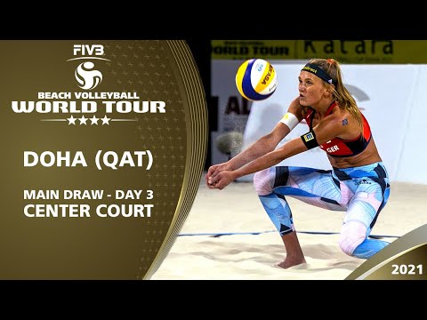 Men's & Women's Main Draw - Court 1 | Day 3 | 4* Doha 2021