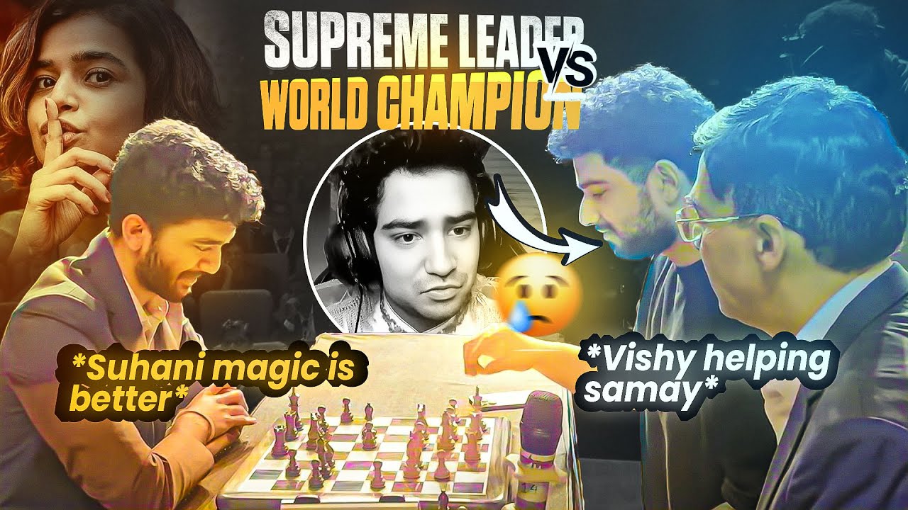 Samay Raina Vs D Gukesh | The Rematch | Insane Chess Game Against World Champion