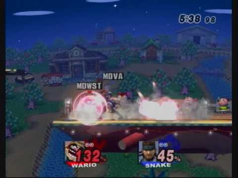SSBB - ASC Singles Brackets (Winners' Finals) - Judge (Wario) vs Ally (Snake) 1