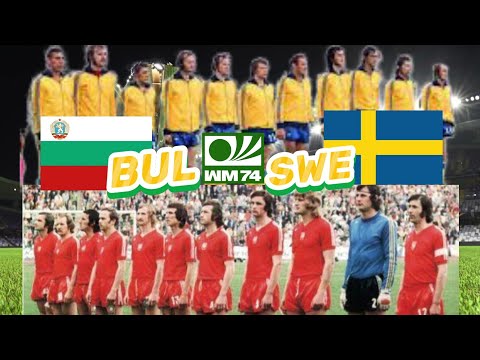 BULGARIA vs SWEDEN 0-0 / WORLD CUP GERMANY 1974 / Full HD 1080p