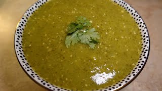 How To Make Easy Not So Spicy Green Salsa (Salsa Verde)