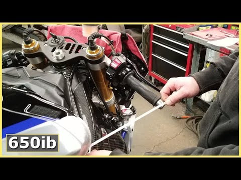 Racing Clip-On's (Handlebars) Installed | Yamaha R1M Build