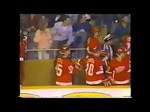 1989-90: Red Wings/Leafs - Angry Stuff at Benches