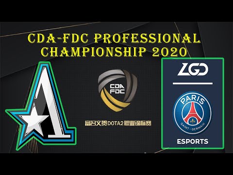 Aster vs PSG LGD - CDA FDC Professional Championship 2020 - Highlight Dota