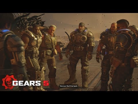 Gears 5 : Campaign Walkthrough 3 Player Co-op Part 15 : FINAL BOSS/ENDING!!!