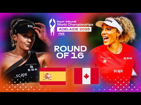 Álvarez M/Moreno vs. Melissa/Brandie - Beach World Championships 2025 | Highlights | Round of 16