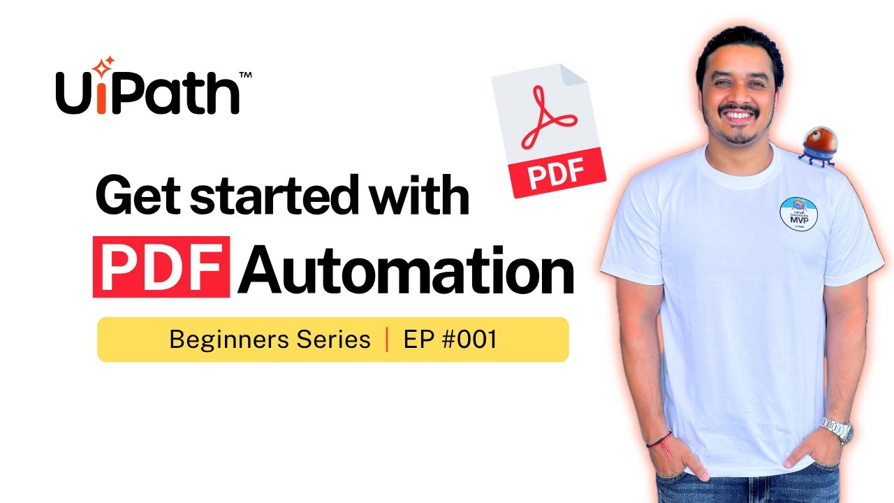 Get Started with PDF Automation in UiPath | Beginners