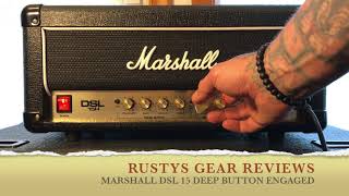 Video thumbnail for MARSHALL DSL 15H by Rustys Gear Reviews