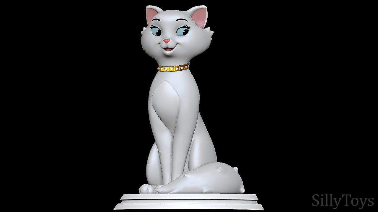 Duchessa - Gli Aristogatti Modello di stampa 3D
