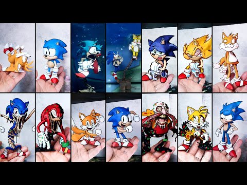 Making VS Sonic Sculptures FRIDAY NIGHT FUNKIN